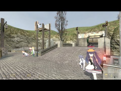 Combine의 Half-Life 2:Bridgehead 플레이 영상(난이도:Hard.No Death)