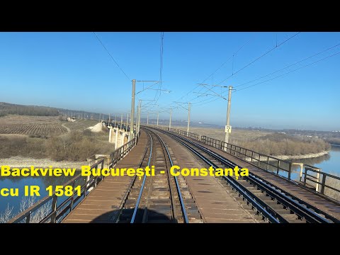 Train backview București Nord - Constanța | IR 1581