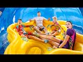 Five Kids 24 Hours At The Worlds Largest Waterpark Challenge