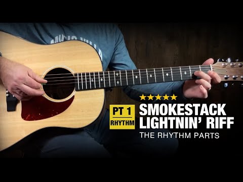 Smokestack Lightnin' Guitar Lesson - Part 1 (Rhythm)