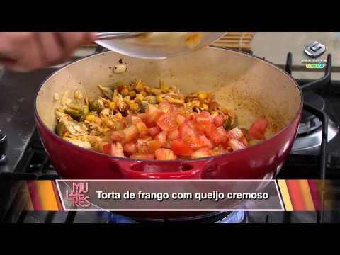 Mulheres - Torta de frango com queijo cremoso - 14/10/2013