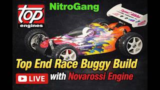 🛑Mugen Super Athlete Vintage Race Buggy Build (LIVE) w/ Hybrid32494  Novarossi Top BT-21 SBK Engine
