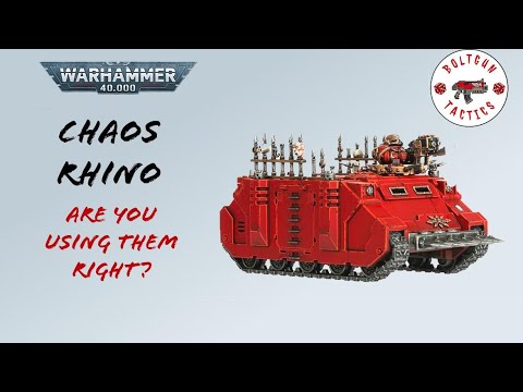 Chaos Rhino: are you using them right?