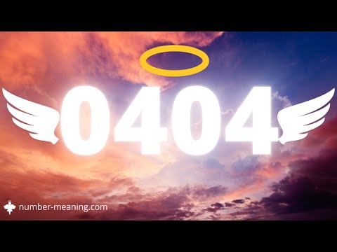 ANGEL NUMBER 0404 : Meaning