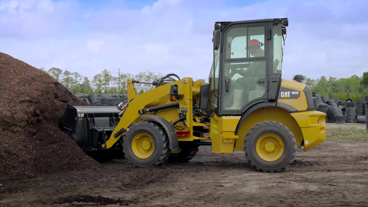 Cat® 903D Compact Wheel Loader | Ride Control