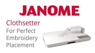 Easier hooped embroidery placement