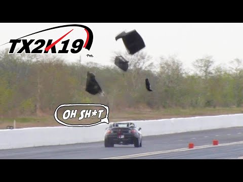 Honda "Supra” BLOWS roof into PIECES! | TX2K19 Day 1 Video