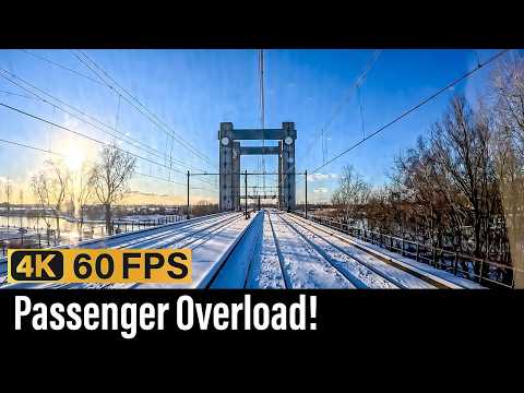 Train Cab Ride NL / Passenger Overload! / Amsterdam - Gouda - Rotterdam / SLT Sprinter / Jan '26