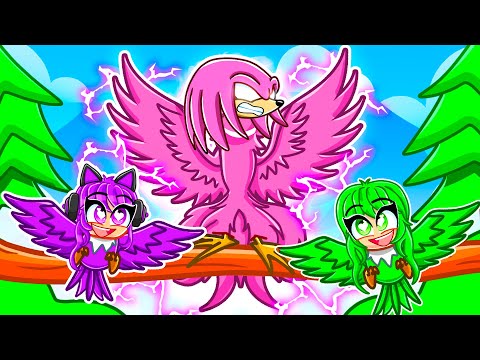 Rizzing Girls as a SUPER KNUCKLES BIRD in Feather Family!