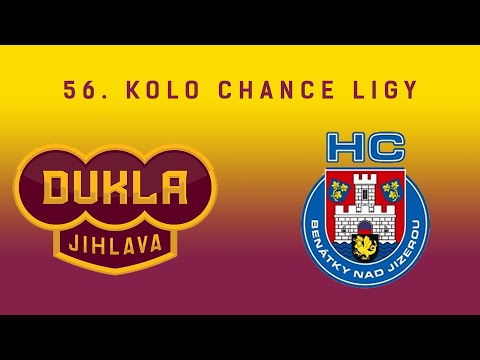 56. kolo (2.3.2020) HC Dukla Jihlava - HC Benátky nad Jizerou