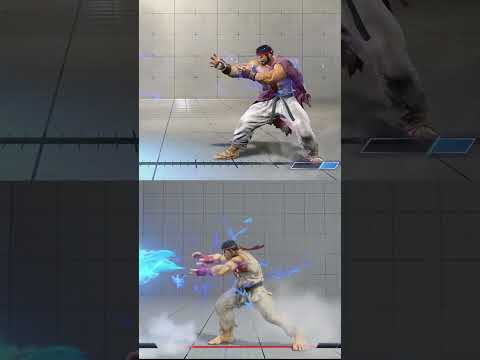 SF6 vs SFV - Hadouken