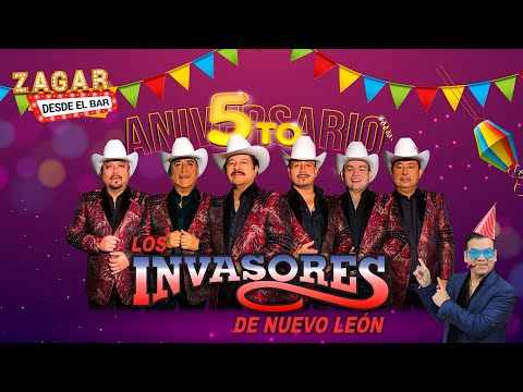 Zagar desde el bar 5º Aniversario con Los Invasores de Nuevo León