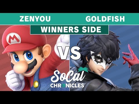 Socal Chronicles 2020 - Zenyou (Mario) Vs Goldfish (Joker) Singles Pools