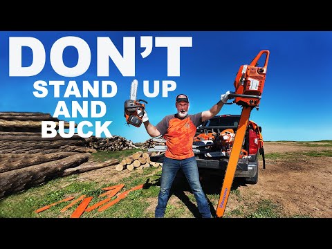 DON'T STAND UP AND BUCK! THE BEST CHAINSAW BAR SIZE FOR YOU