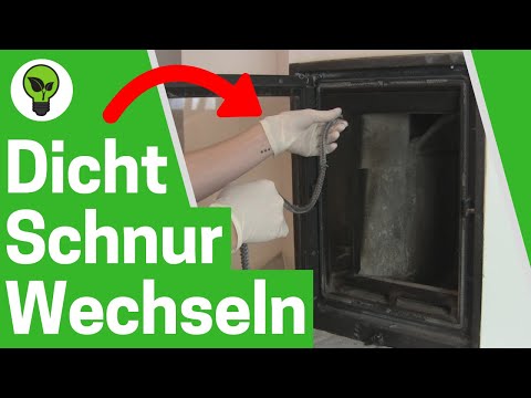 Dichtschnur Kaminofen Wechseln ✅ TOP ANLEITUNG: Wie Ofendichtung Erneuern & an Glas Tür Einkleben???