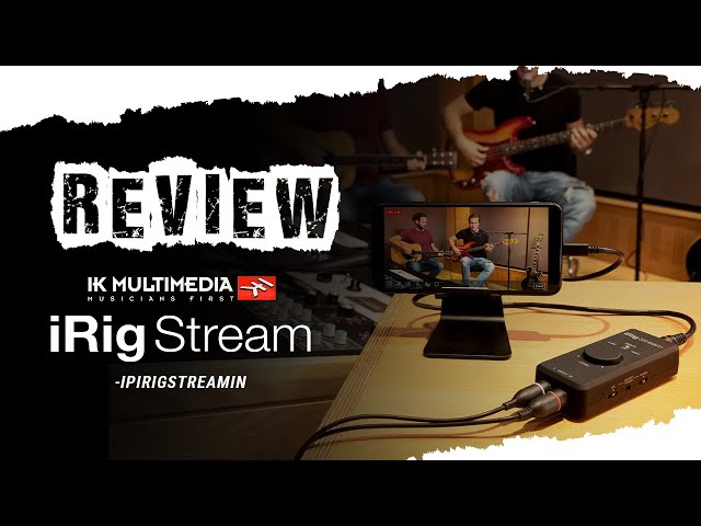 Vídeo relacionado con IK Multimedia iRig - Interfaz USB de audio para guitarra, equipo de estudio de grabación de música de 24 bits y 48 kHz, incluye cable USB C para iPad, Mac y PC, accesorios de guitarra, dispositivo de
