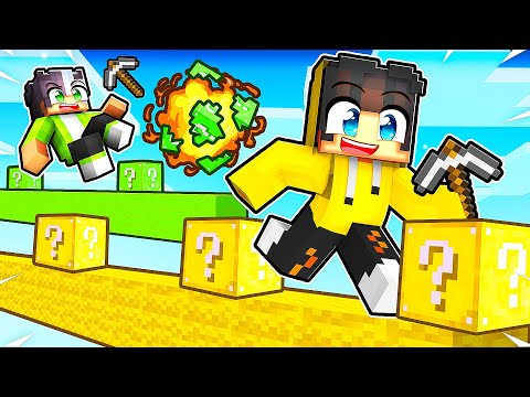 Lucky Block Race to the DEATH in Minecraft! ☠️😱