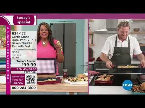 HSN | Chef Curtis Stone - Live From Four Stones Farm 07.22.2023 - 08 PM