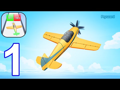 Gameplay Walkthrough Part 1 Levels 1-12 Merge Plane Game (iOS, Android) - YouTube