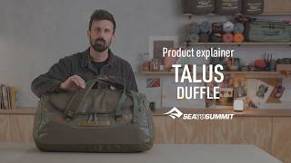 Talus Duffle 80L Jet Black