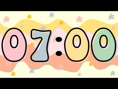 7 Minute Groovy Themed Timer