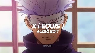 x ( equis ) - j balvin &amp; nicky jam [ edit audio ]