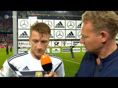 Marco Reus sauer über Niederlage & Mannschaftsleistung |  Österreich vs Deutschland 2-1