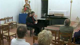 Concerto musica classica duo pianistico a 4 mani -www.mivideo.it-