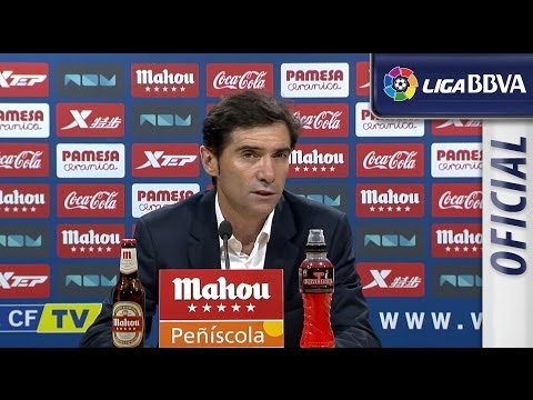 Rueda de Prensa de Marcelino García tras el Villarreal CF (4-1) Valencia CF - HD