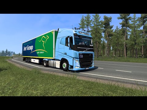 ETS2 1.40 - Euro Truck Simulator 2 - Volvo FH16  - Turku (FIN) to Sankt Petersburg (RU) #2