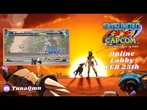 Tatsunoko VS Capcom - Europe Lobby FEB 2023 (with timestamps)