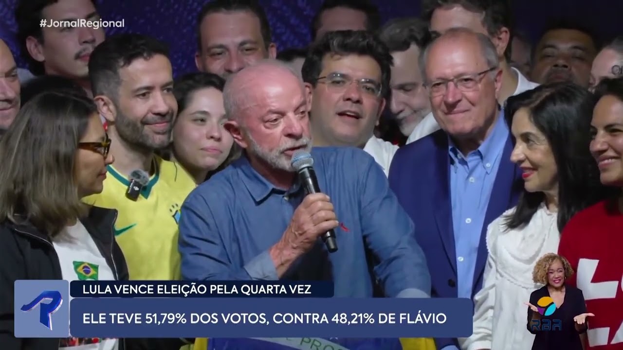 Lula vence eleição pela quarta vez