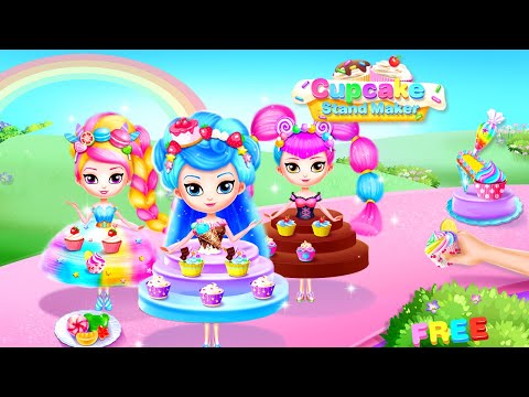 Mannequin Cupcake Stand - Sprinkles Cupcake Games Video