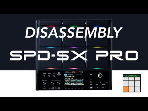 Roland SPD SX PRO Disassembly