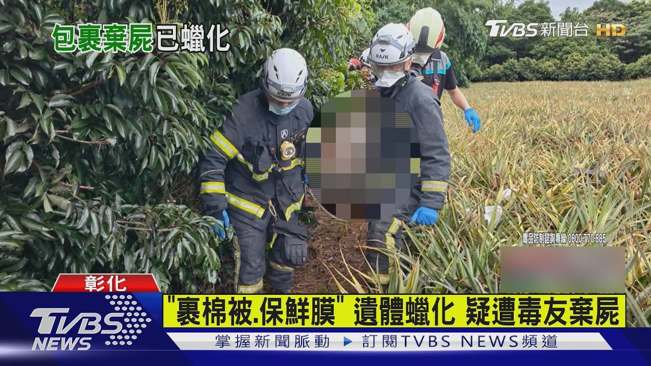 影音/彰化蠟屍命案死亡點曝!長髮女遭保鮮膜包裹棄果園 高大成曝1關鍵