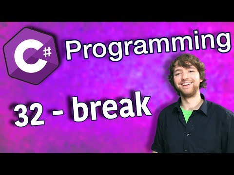 C Programming Tutorial 32 break