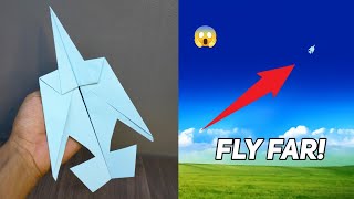 how to make the most powerfull paper airplane, really fly far