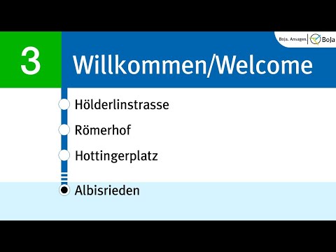 VBZ/ZVV Ansagen | 3 Klusplatz - Albisrieden | BoJa Ansagen