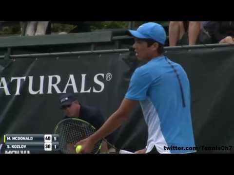 Mackenzie McDonald vs Stefan Kozlov Highlights APTOS 2016