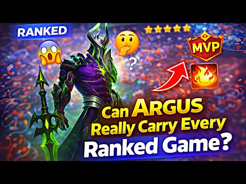 Can Argus Really Carry Every Ranked Game?