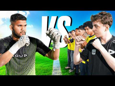 30 sedentary people vs. 1 professional soccer goalkeeper