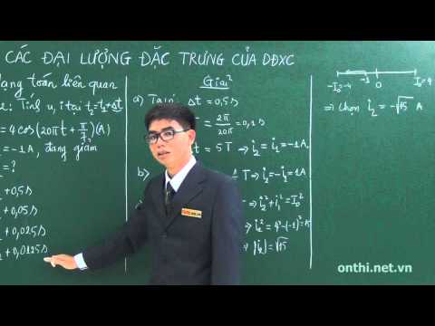 Chương 3-Bài 1-Các đại lượng đặc trưng của dòng điện xoay chiều