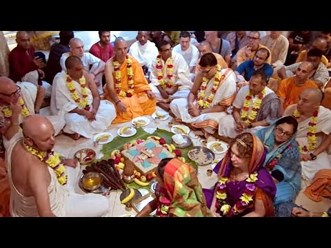 Class and Initiation Ceremony with HH Janananda Goswami Maharaja - Saturday 19th July 2025