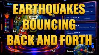 8/24/2026 -- Earthquakes bouncing back and forth across the planet --NINE TIMES past few weeks !