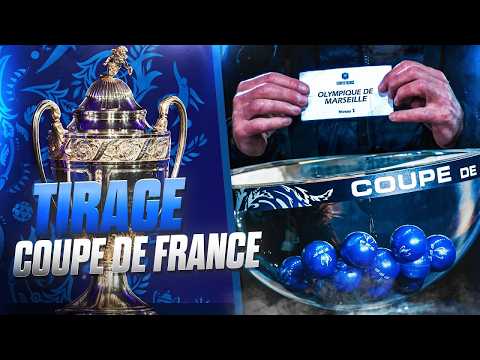🔴 TIRAGE COUPE DE FRANCE EN DIRECT /🏆 1/4 DE FINALE TIRAGE CDF LIVE /💙QUEL AFFICHE POUR L'OM ?