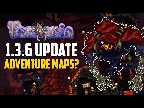 Terraria 1.3.6 SPOILERS! ROTATE STATUES! ADVENTURE MAP UPDATE? | PC NEWS