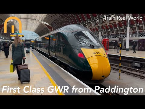 First Class GWR IET from London Paddington to Kemble
