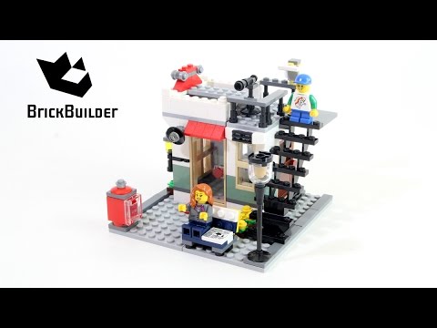 Vidéo LEGO Creator 31036 : Le magasin de jouets et l'épicerie