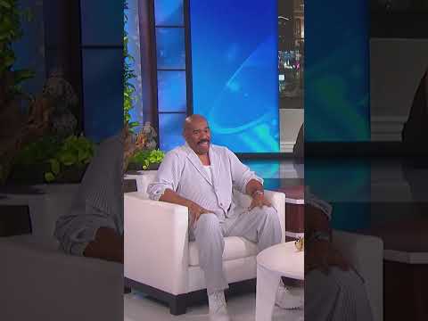 #SteveHarvey gets uncomfortable seeing pic of his daughter with #MichaelBJordan #ellen #shorts