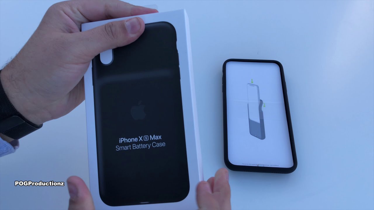 iPhone XS Max Smart Battery Case Unboxing: Black!